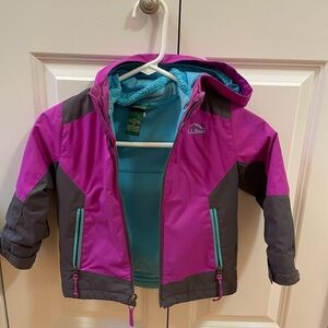 L.L. Bean wildcat 3 in 1 Parka- Bold Lilac